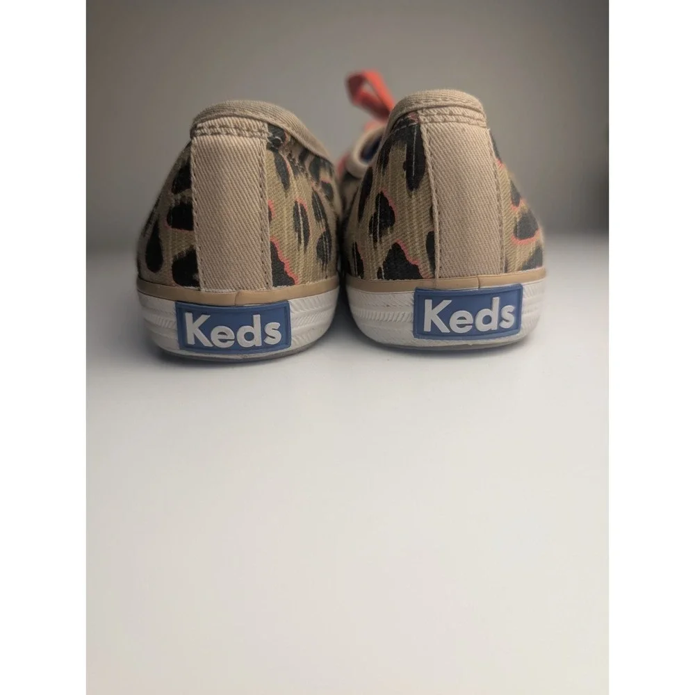 Keds Champion Leopard Print Canvas Sneakers Women's Size 6
